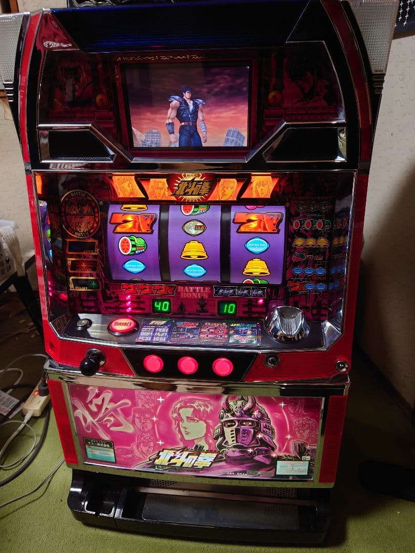 【引き取り限定】パチスロ　4号機　初代北斗の拳(ユリアパネル)　実機