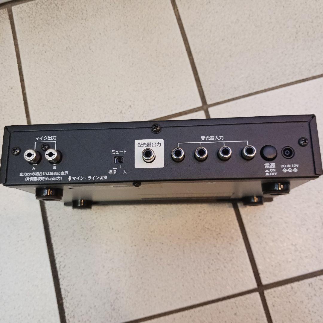 無線マイク充電器受信機セット