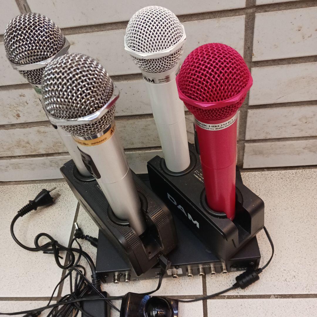 無線マイク充電器受信機セット