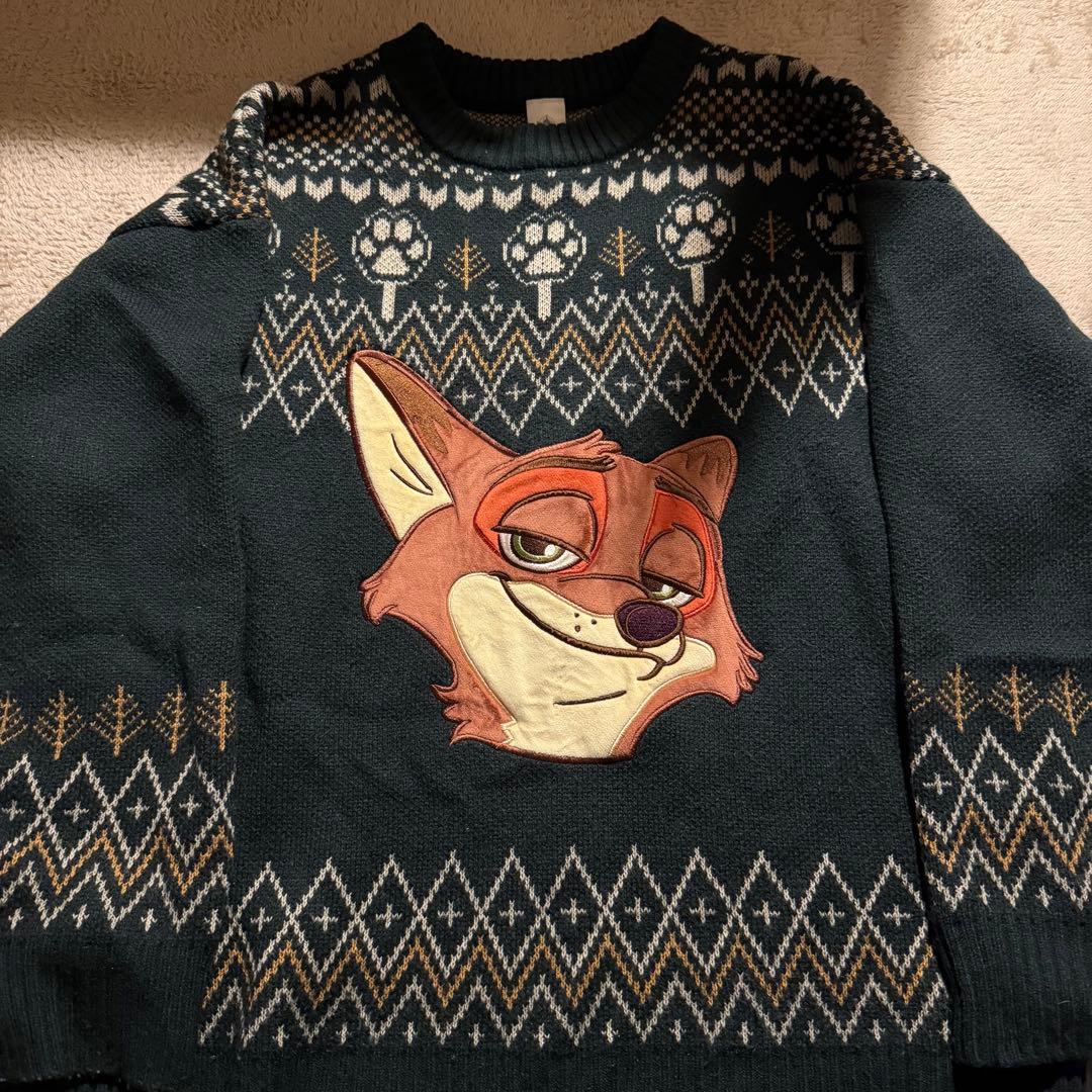 ズートピア ニック セーター