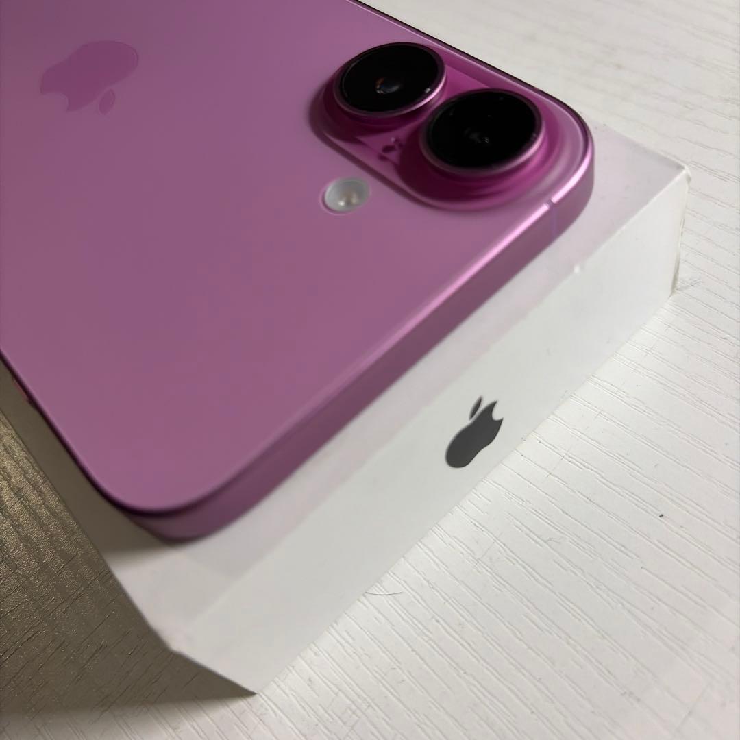iPhone16 128GB ピンク SIMフリー 極美品