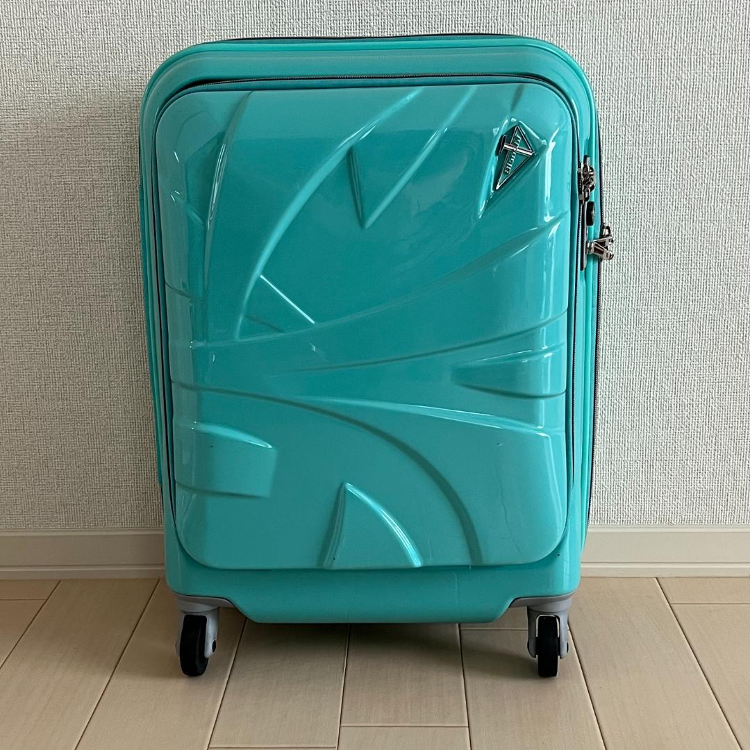 【6/15まで】Bianchiビアンキ スーツケース(32L) チェレステ