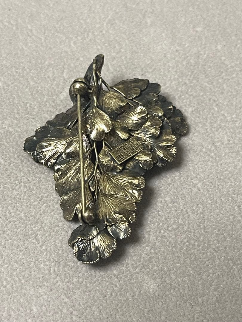 FLORA DANICA EGGERT フローラダニカヴィンテージリーフブローチ