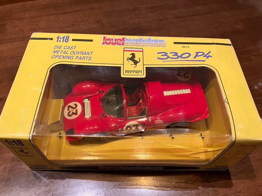 JouefevolutionFerrari330P41/18ダイキャストレッド