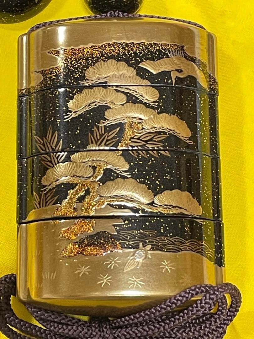 輪島塗　濱田屋　印籠　未使用品　希少