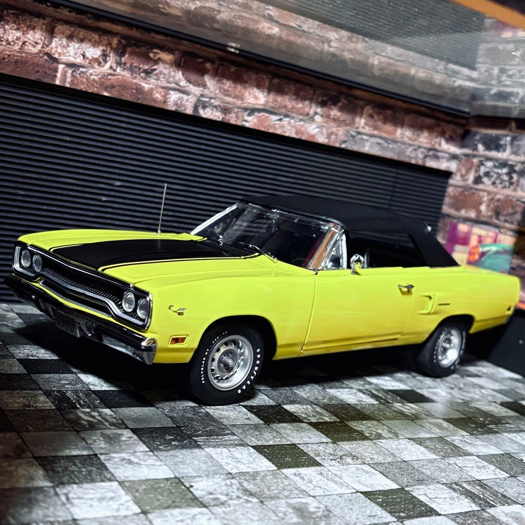 2250台 1/18 GMP プリムス ロードランナー コンバーチブル 1970
