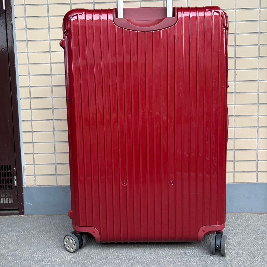 入手困難 廃盤品 リモワ サルサデラックス 大容量 873.7 7泊以上 レッド