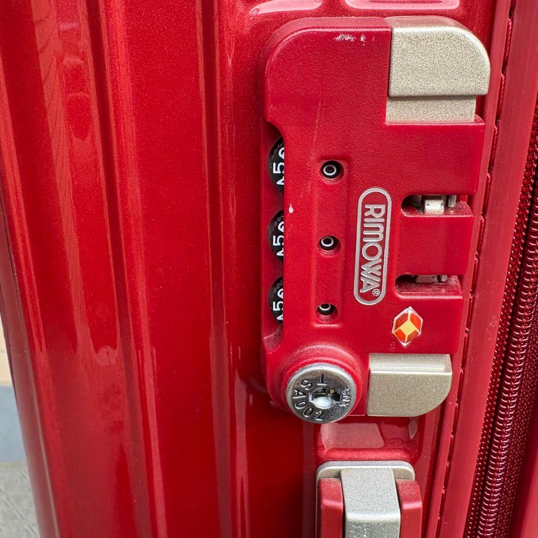 入手困難 廃盤品 リモワ サルサデラックス 大容量 873.7 7泊以上 レッド