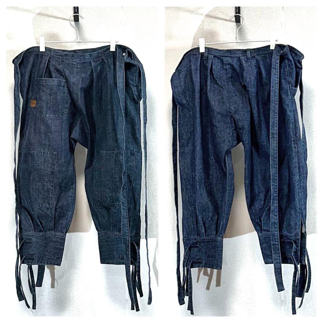 ジースターロウINAKAYAデニムパンツGパンダブルニールーズレアアメリカ古着