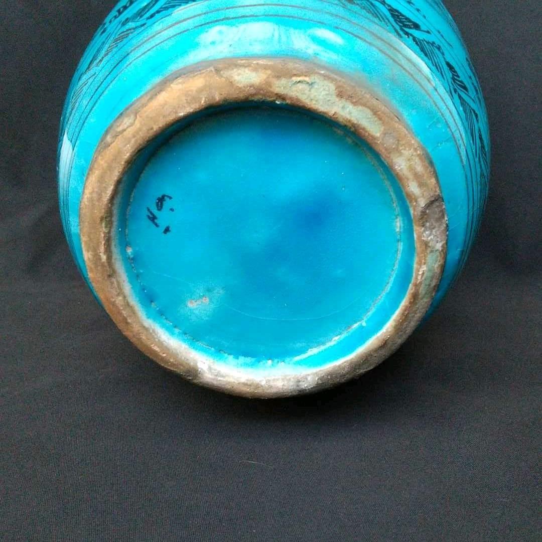 ペルシャ  花瓶  翡翠  綺麗  貴重  骨董  茶道具