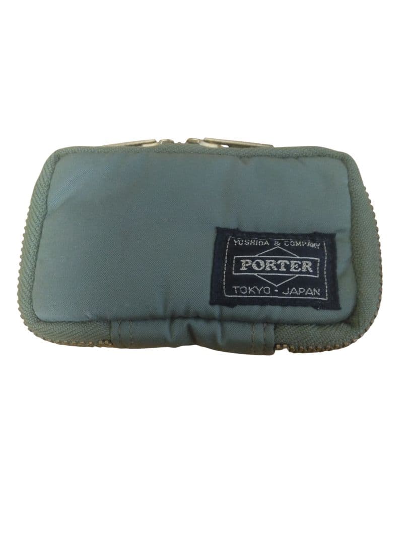 【美品・廃盤】PORTER　ポーター　キーケース　セージグリーン　タンカー　希少