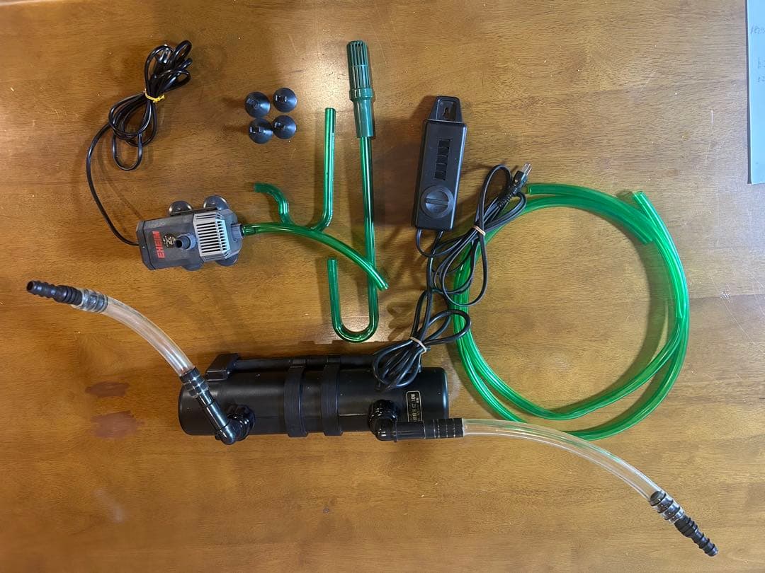 東熱殺菌等と水中ポンプのセット