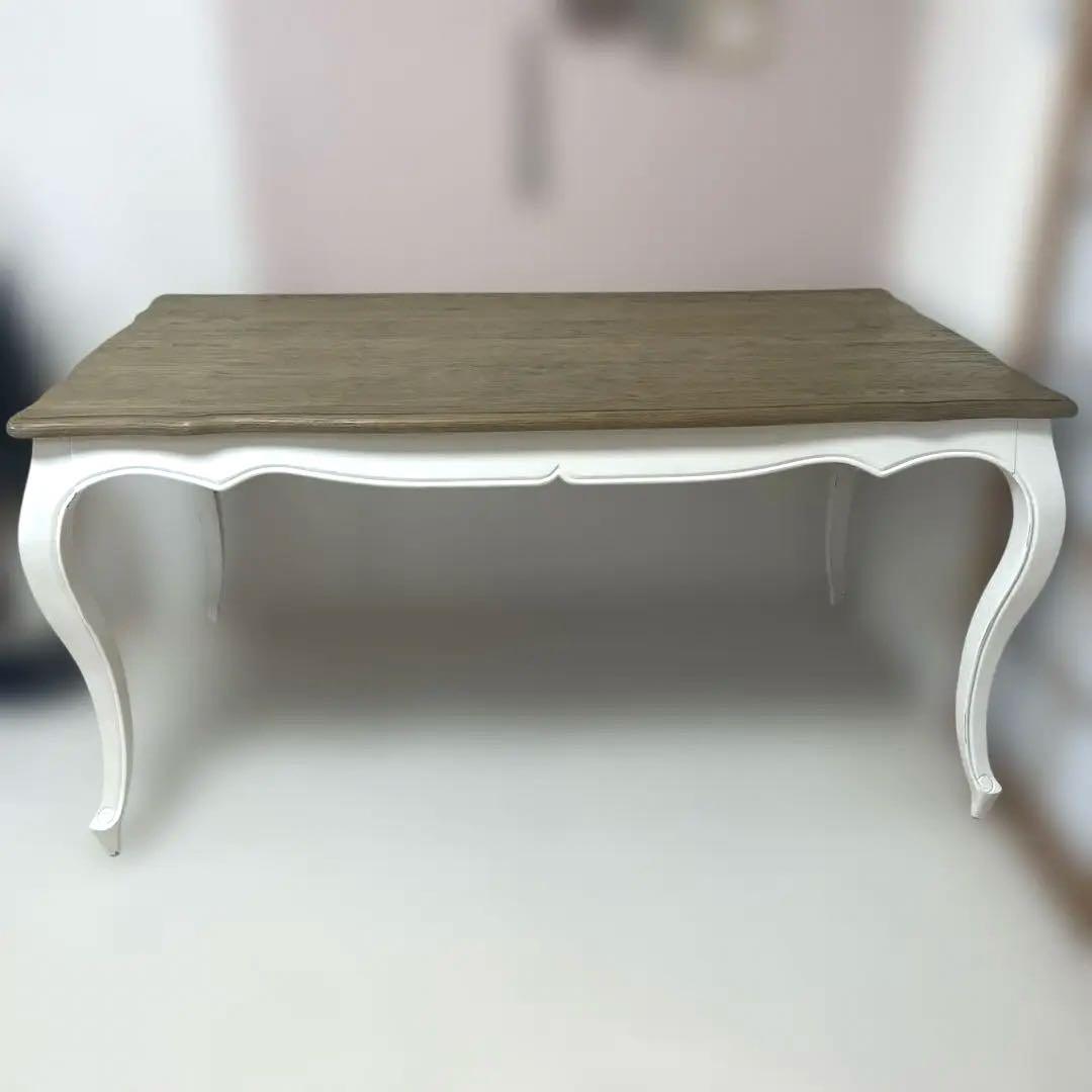 サラグレース　ダイニングテーブル　フレンチアンティーク風　シャビー