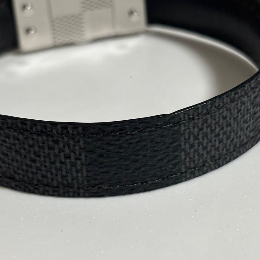 LOUIS VUITTON 新品同様品　モノグラムブレスレット　レザー極美品