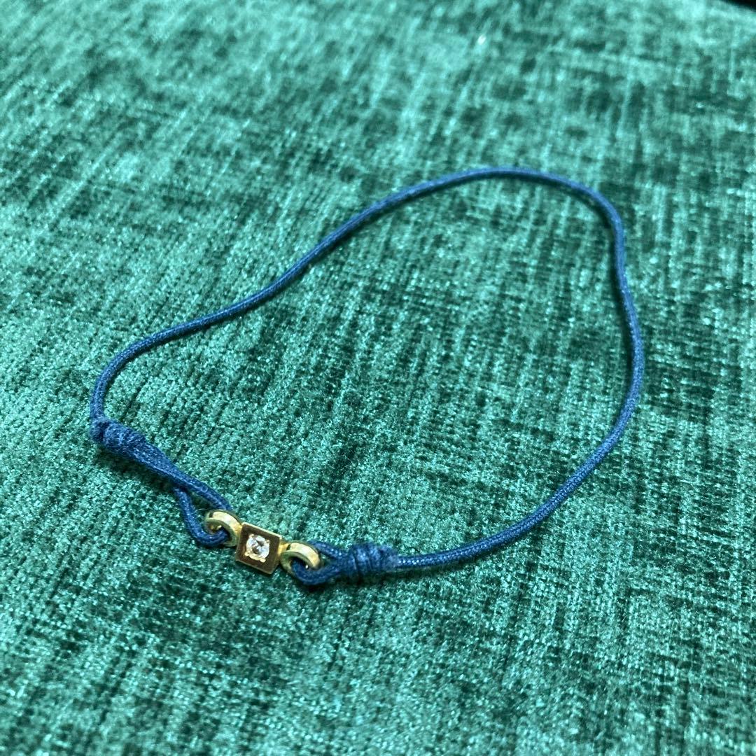 EYEFUNNY アイファニー k18 ダイヤモンド付きブレスレット