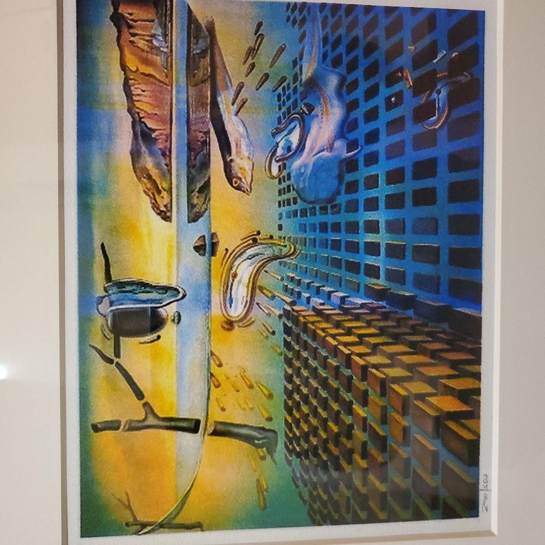 サルバドール、ダリ、リトグラフ、