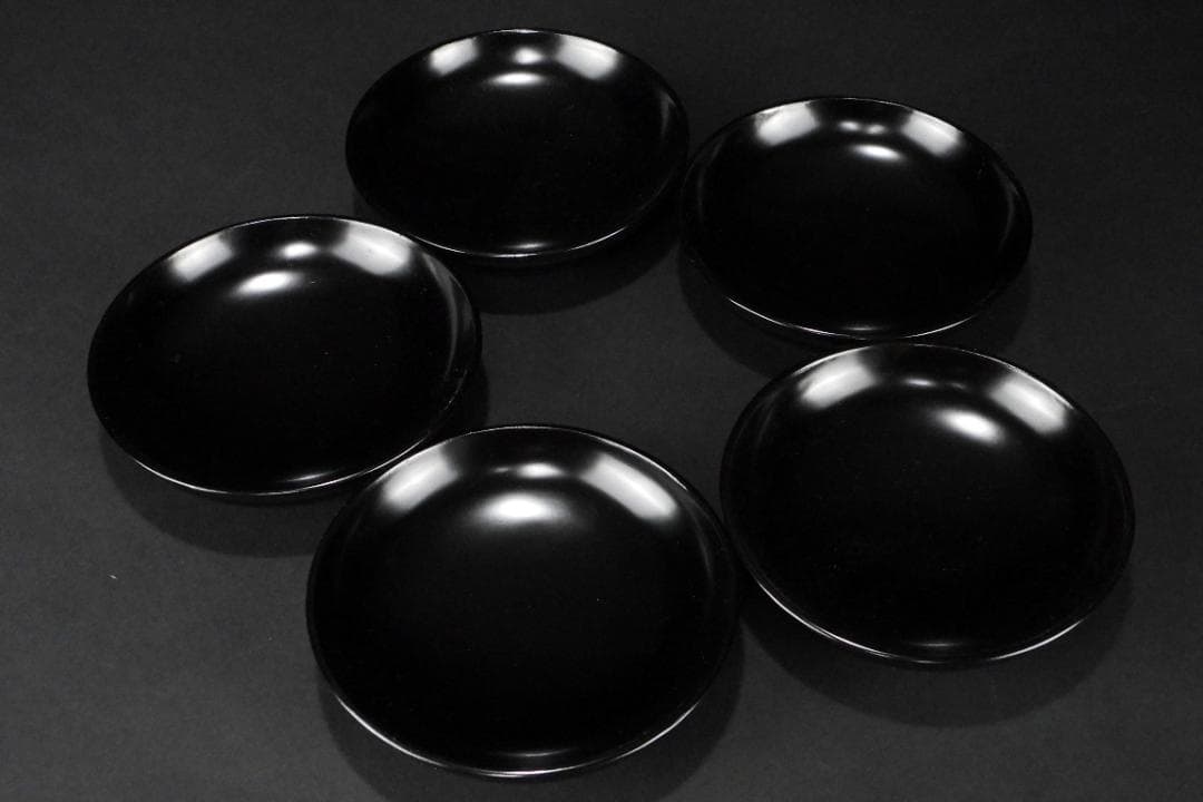 輪島塗 花鳥紋 金蒔絵 吸物椀 5客 蓋碗 漆芸 漆器