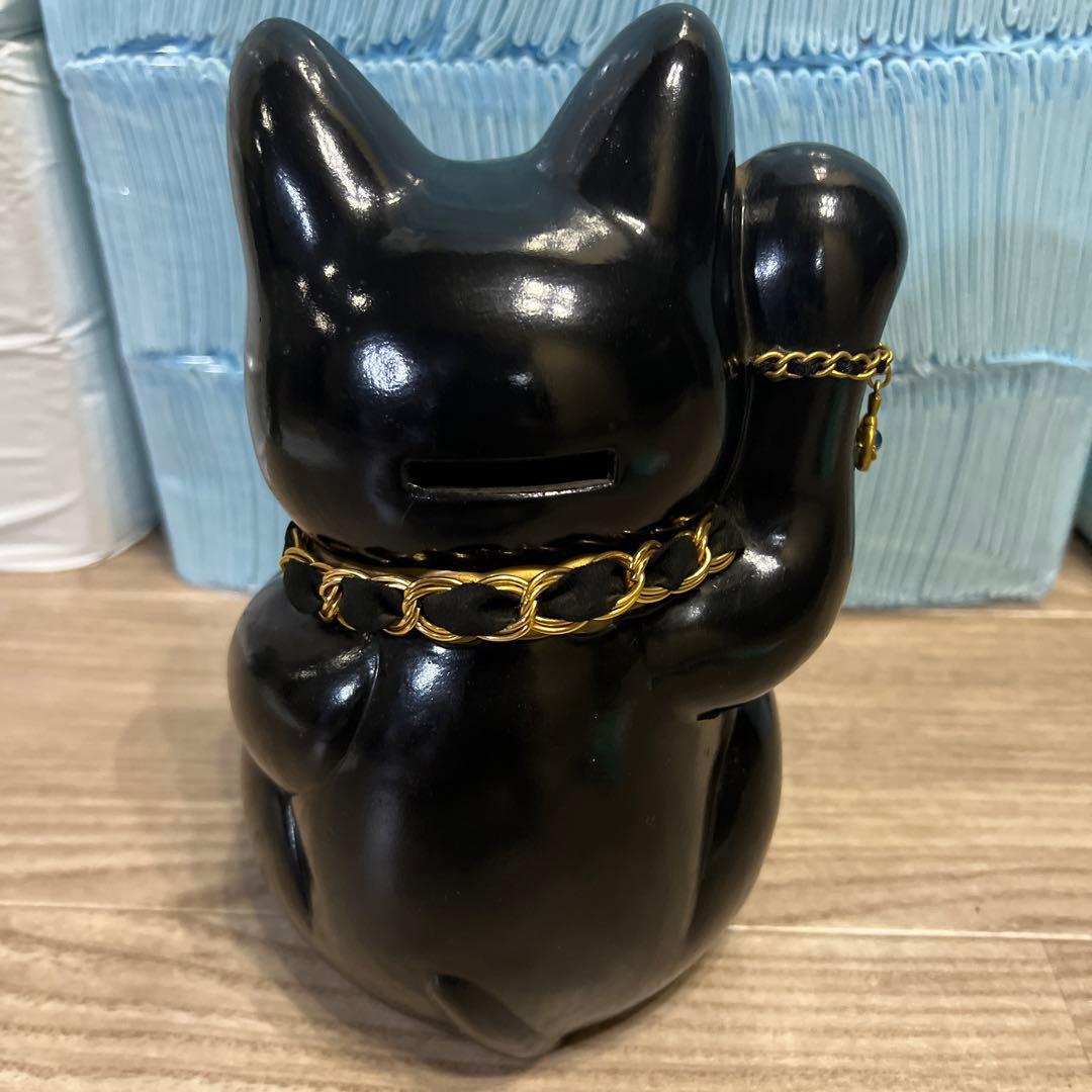 招き猫　まねきねこ　骨董品　アンティーク　ストーン　昭和　置物