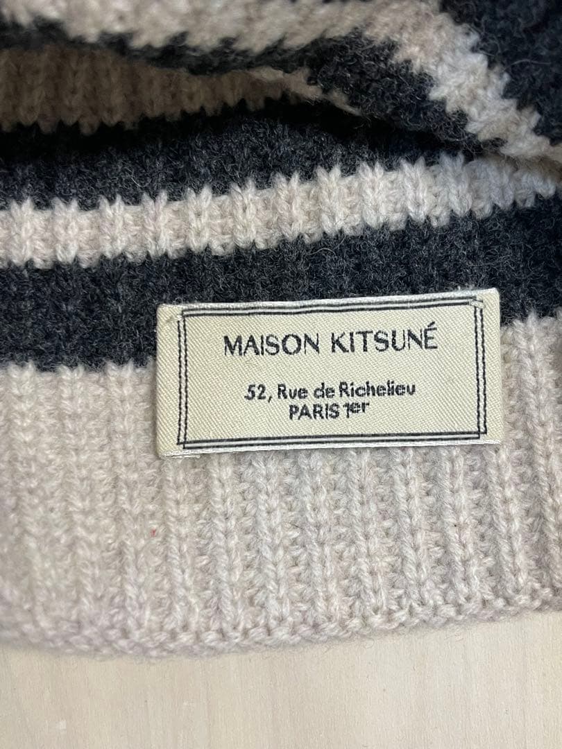 帽子 Maison Kitsune Chillax Fox Patch Beanie