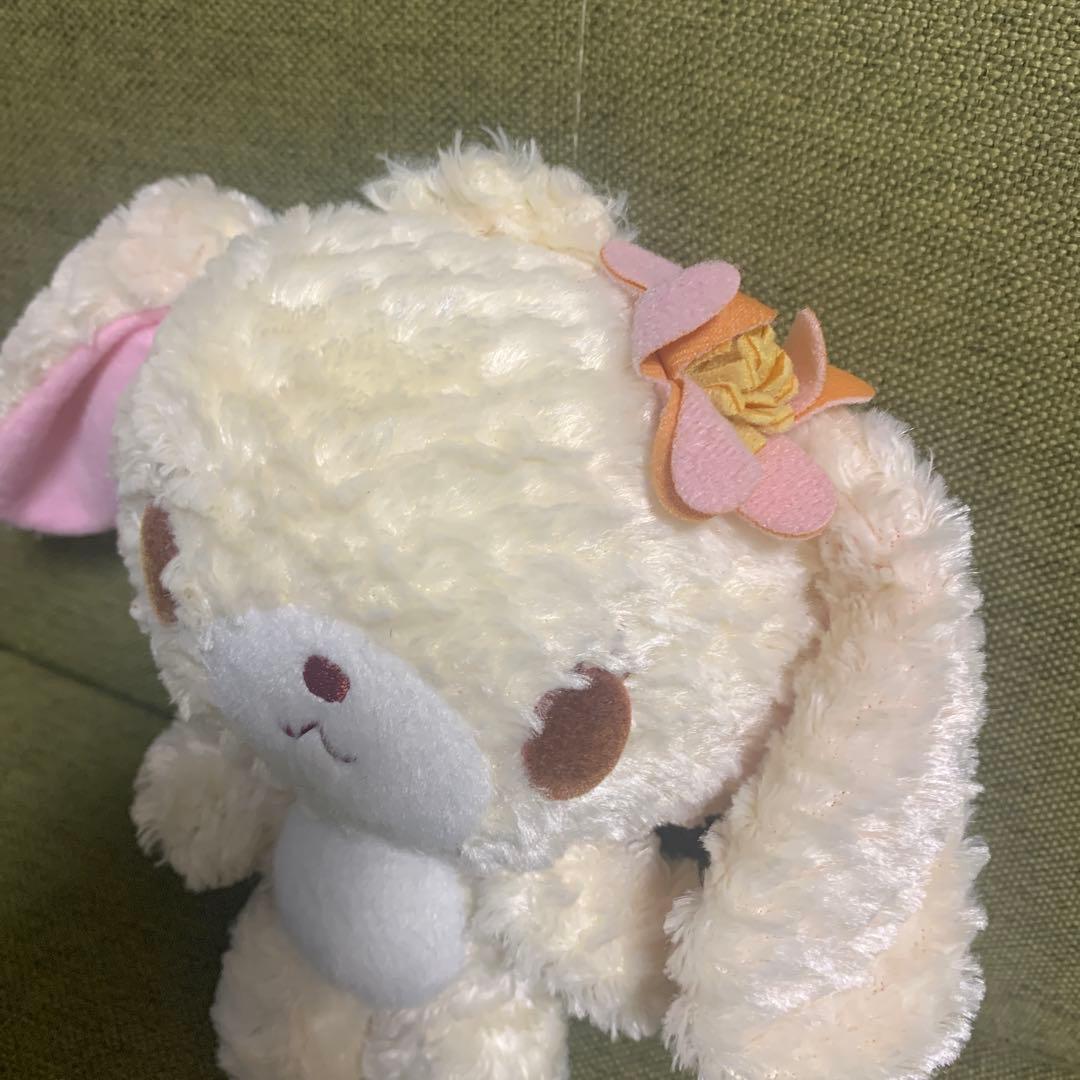 美品　当時もの　シュガーバニーズ　ぬいぐるみ　はなうさ　サンリオ　平成レトロ