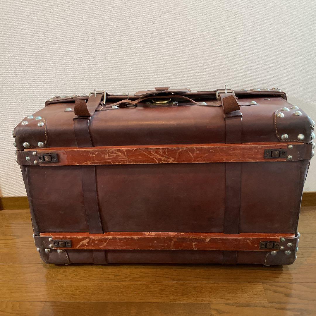 インテリア　オブジェ　アンティーク　トランクケース