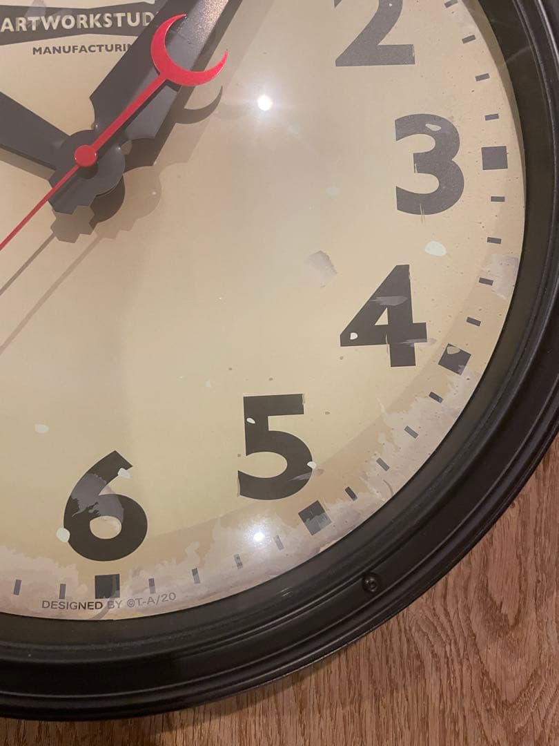 アートワークスタジオ 掛け時計 インダストリアル ビンテージ 関家具 好きな方