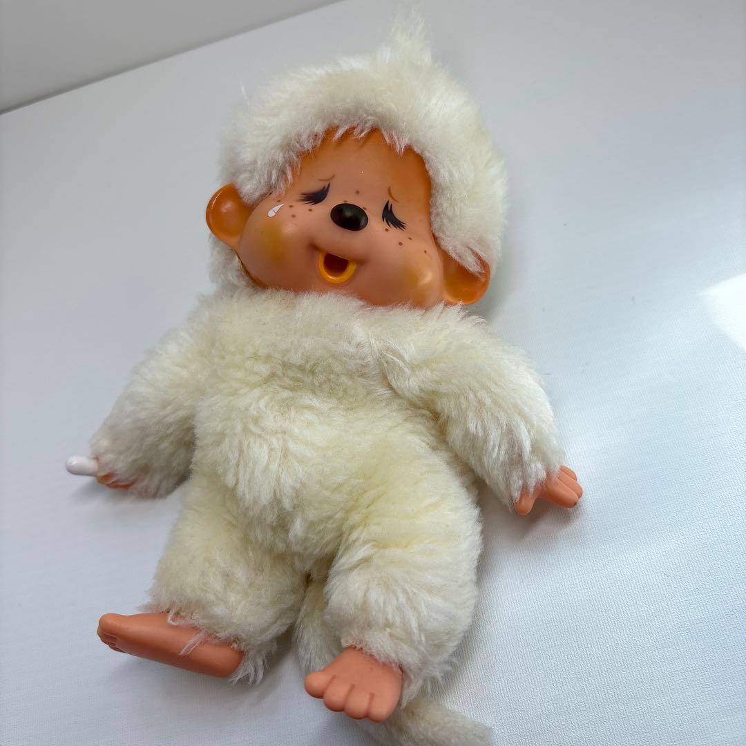 ビンテージ エンドーチェーン レインボー 女の子 モンチッチ 1435