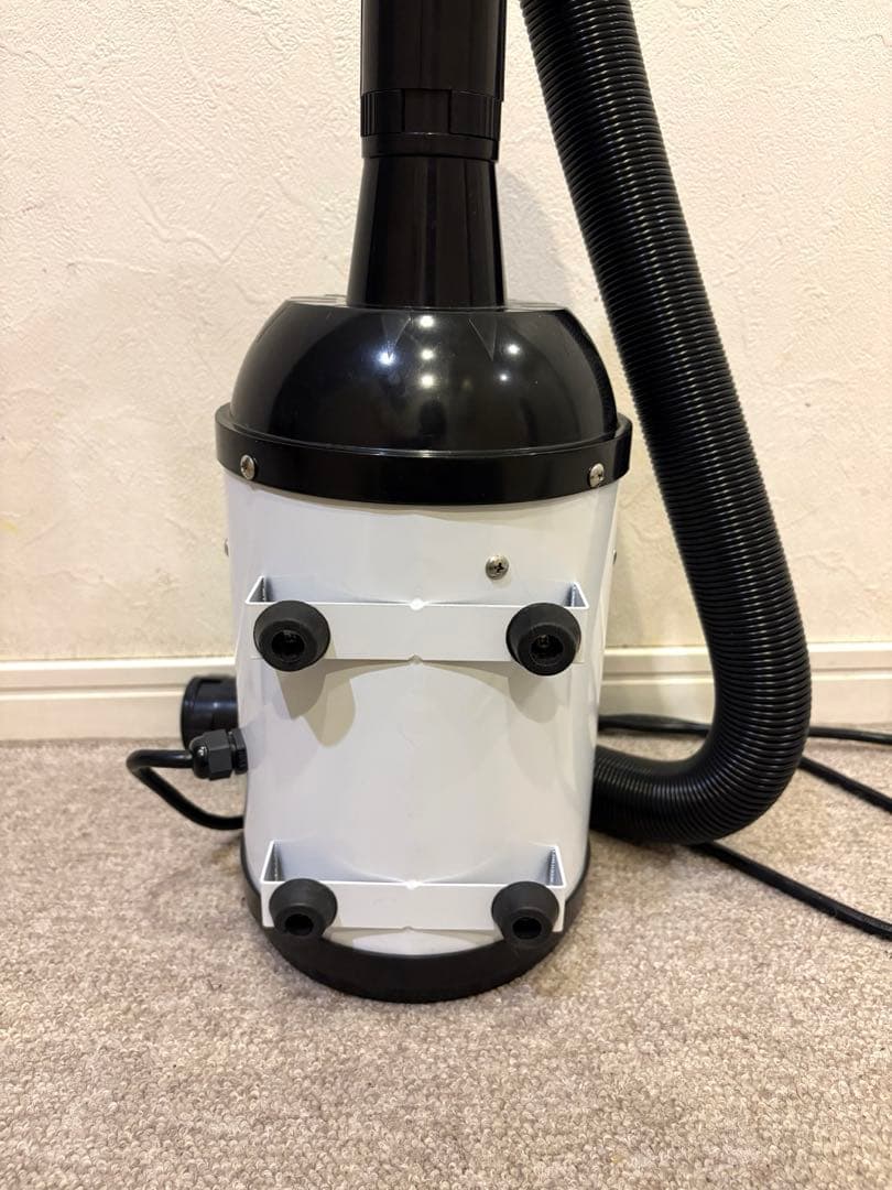 【美品】ペット用 犬 猫 大風量 ドライヤー ブロワー ホワイト