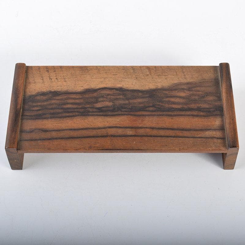 天然黒柿製　飾台　香炉台　V　R4469