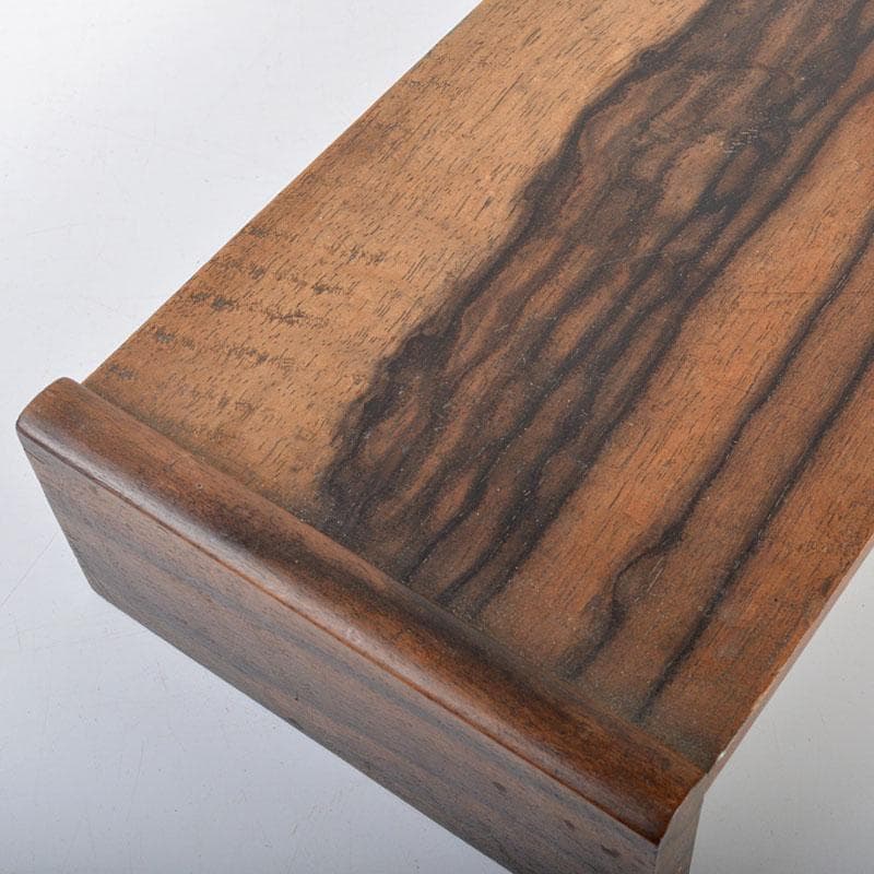 天然黒柿製　飾台　香炉台　V　R4469