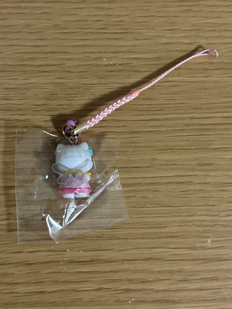 サンリオ　ハローキティ　根付　ストラップ　お花屋さん　限定　2003 #12