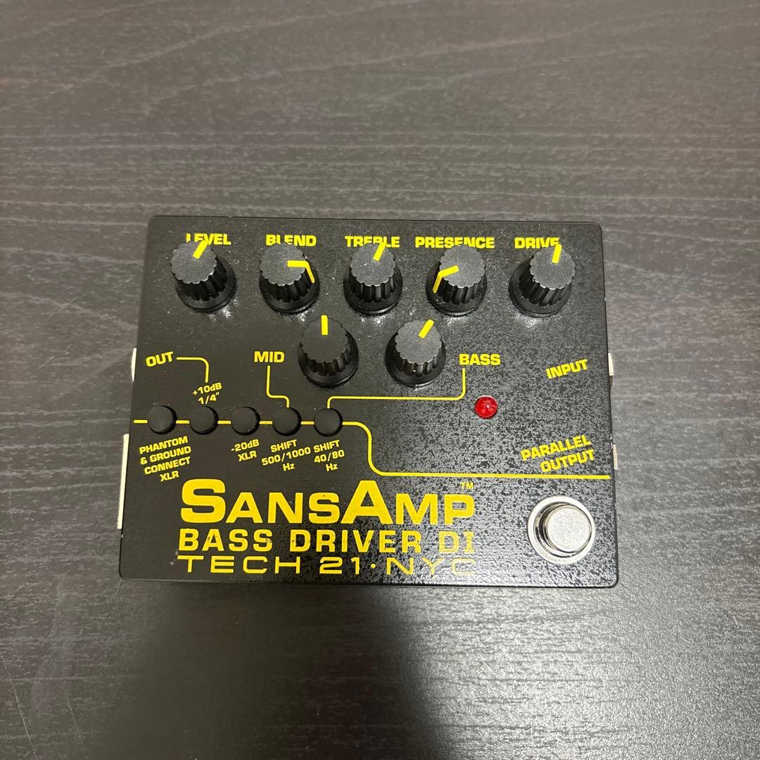 TECH21 Sansamp Bass D DI V2 サンズ