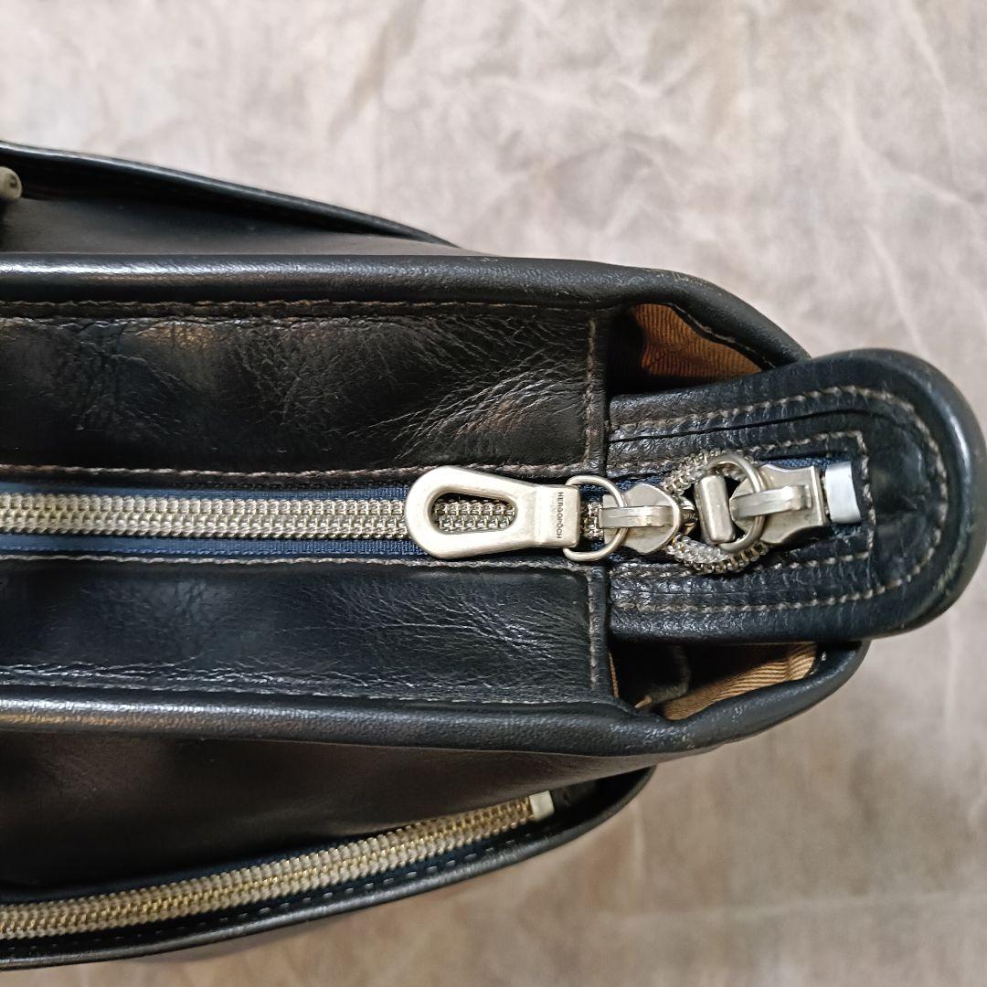 値下げ可☆極美品☆エルゴポック　レザー ビジネスバッグ　 A4収納 2way