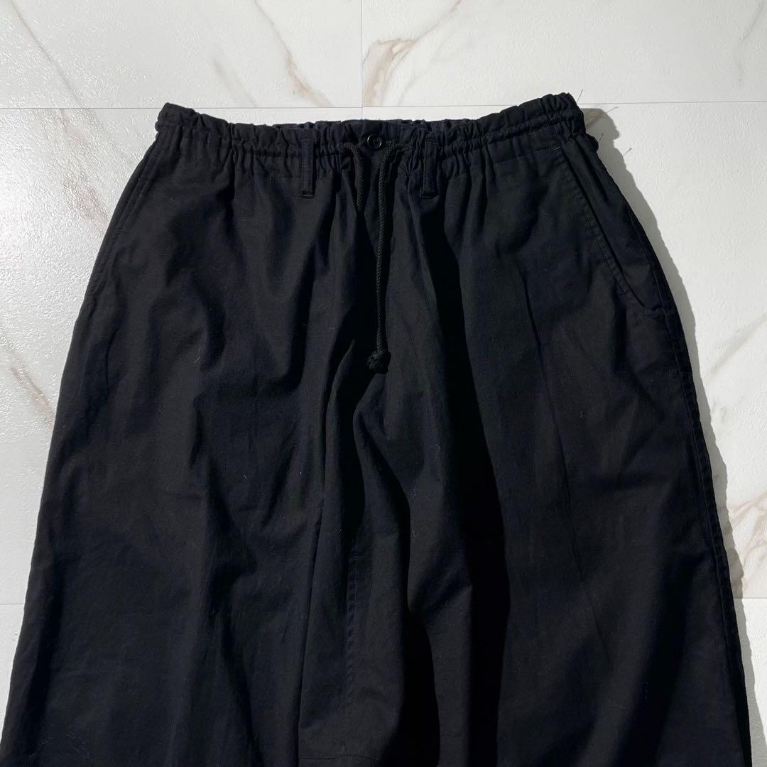 極美品⭐️ヨウジヤマモトプールオム サルエルパンツ ウエストゴム 紐 2