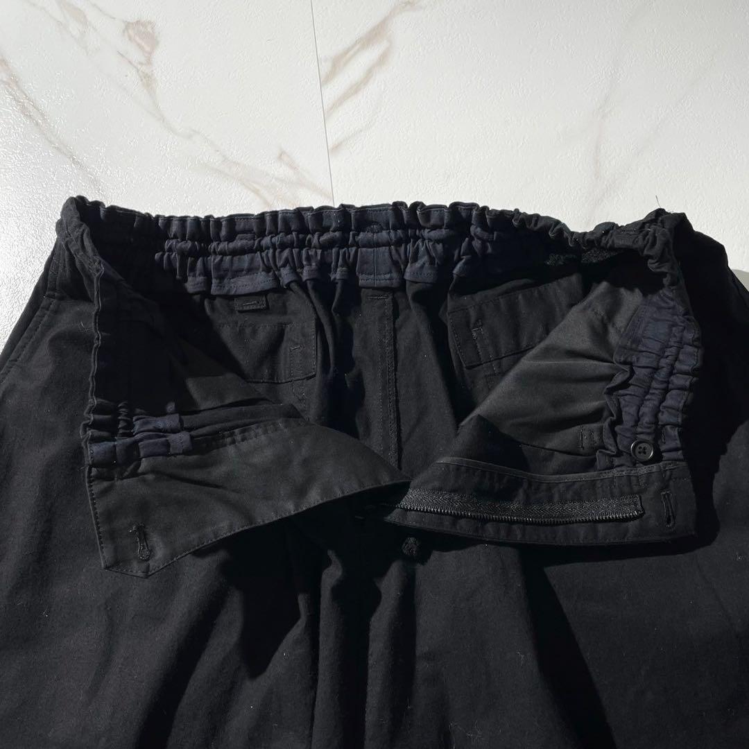 極美品⭐️ヨウジヤマモトプールオム サルエルパンツ ウエストゴム 紐 2