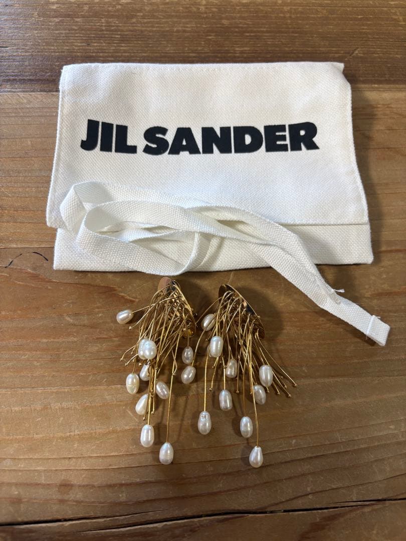 ド*ラ様 JIL SANDER MULTILINE EARRINGS