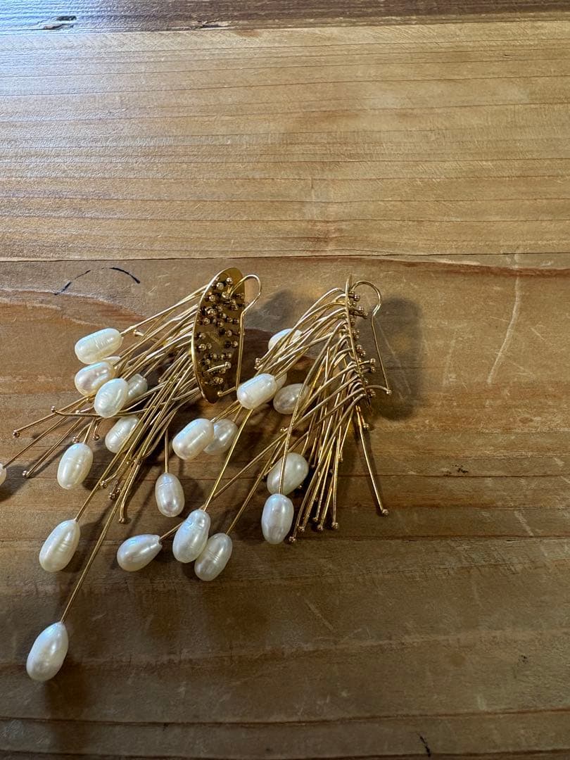 ド*ラ様 JIL SANDER MULTILINE EARRINGS