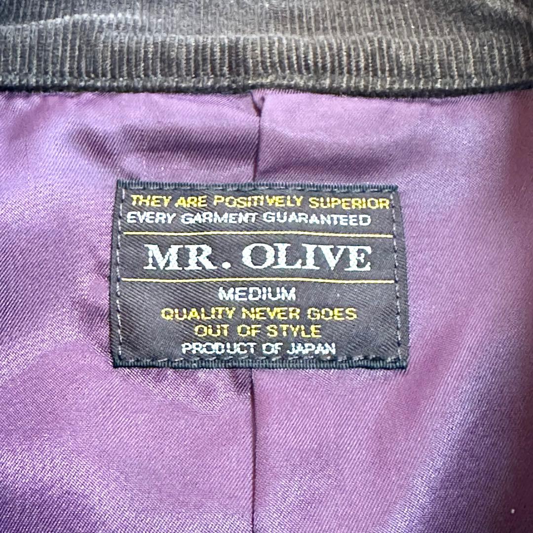 極美品 MR.OLIVE シングルライダースジャケット 馬革 ブラック M