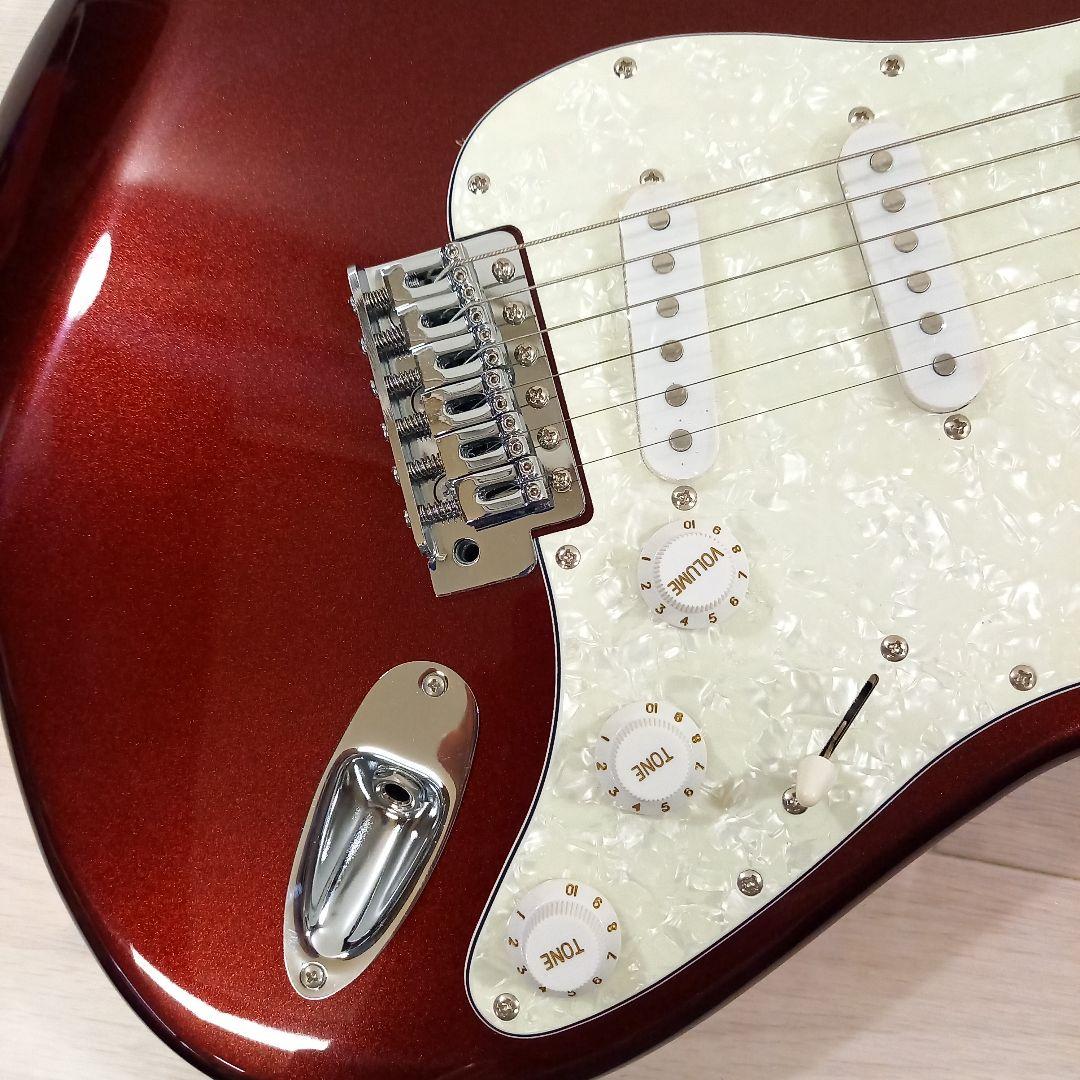 美品◎Mavis ストラトキャスター メタリックワインレッド メイビス セット1
