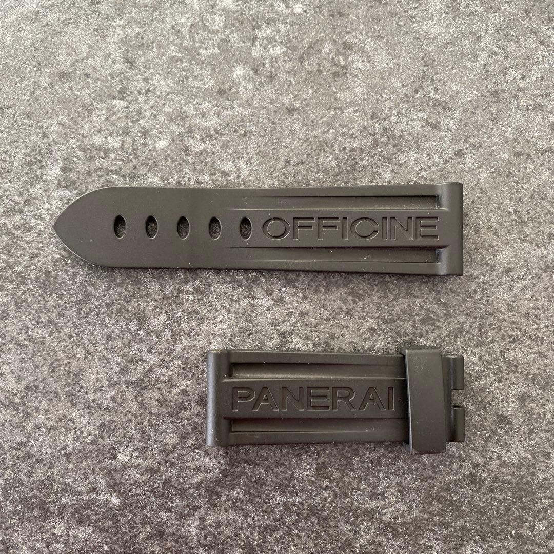 PANERAI 純正ラバーベルト(ラグ幅22/ XS)