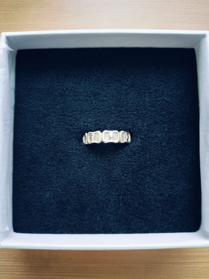 Llife BOTTON BAND RINGシルバーデザインリング