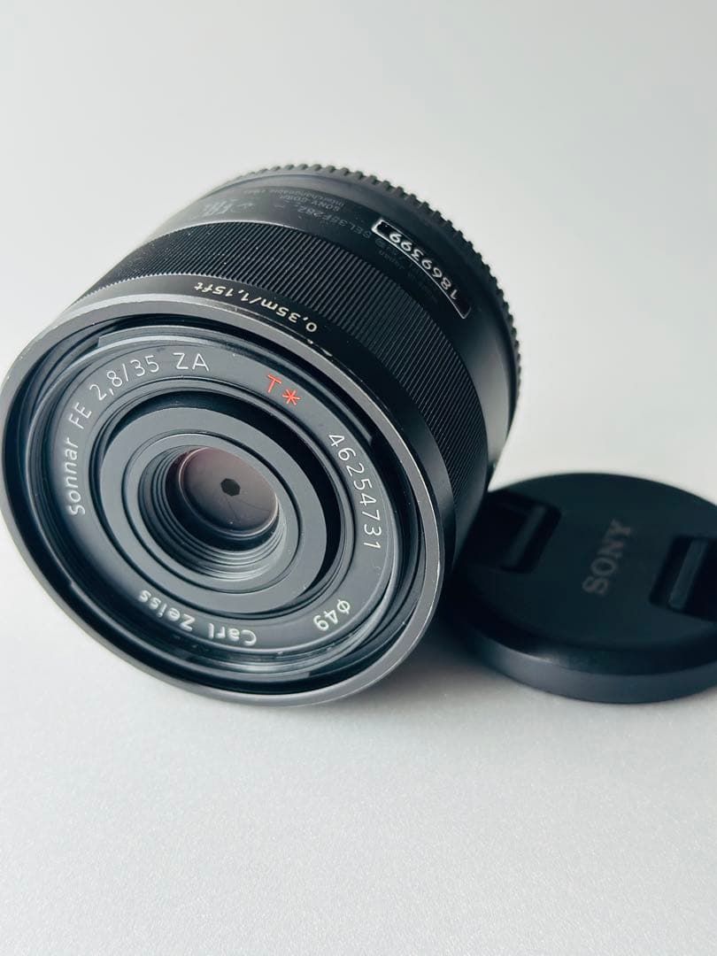 【良品】SONY E 35mm F2.8 ZA レンズ