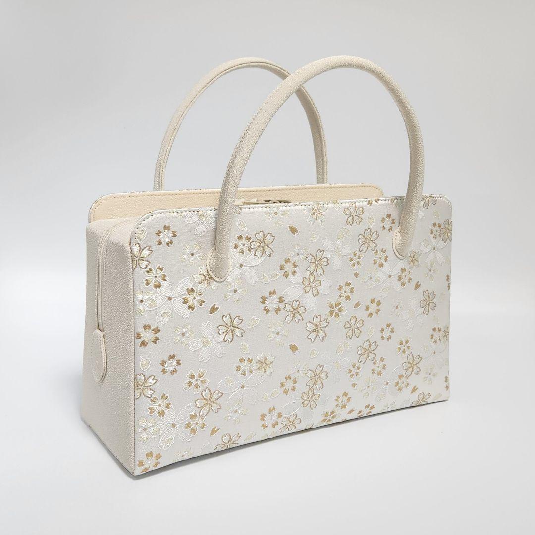 和装バッグ　利休バッグ　金蘭織物 入卒式　結婚式　商品番号:515