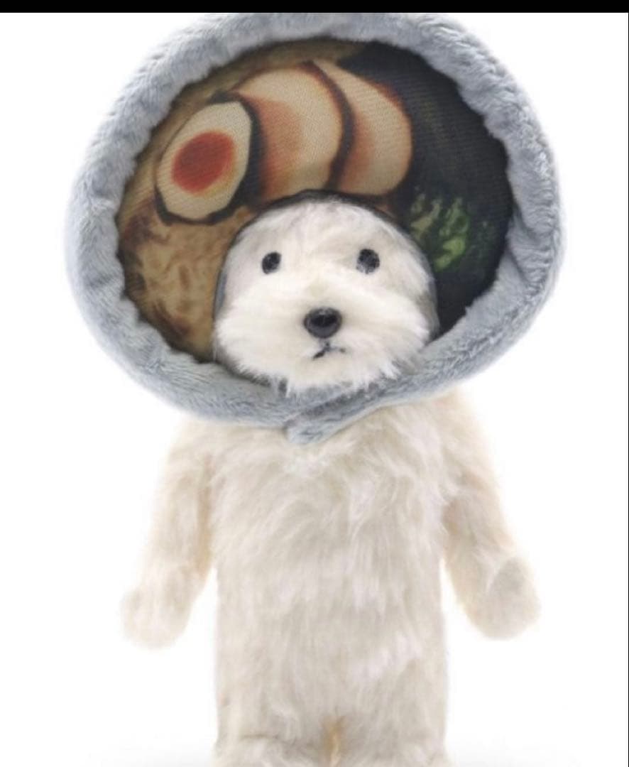 モーリーファンタジー　犬記録　ぬいぐるみマスコット　3種　クマノミ　ラーメン　犬