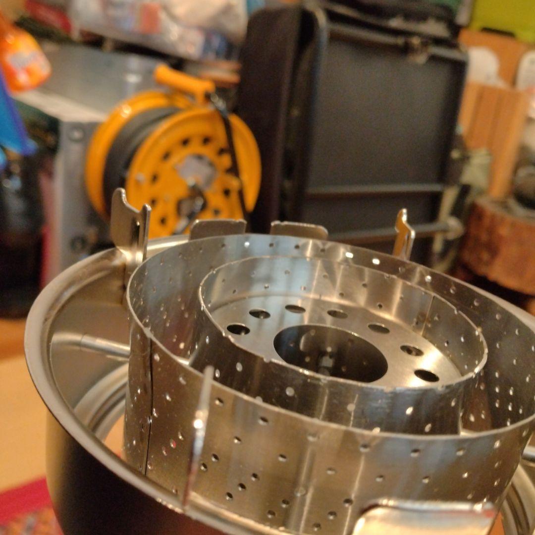 トヨトミ　レインボーストーブ用グローストーブ化燃焼筒加工済み