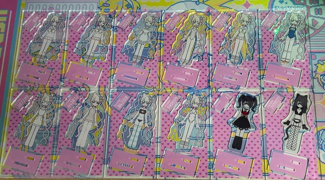 コンプリート　ニディガ展3 インターネットエンジェルブラインドアクスタ