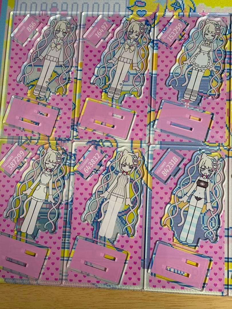 コンプリート　ニディガ展3 インターネットエンジェルブラインドアクスタ