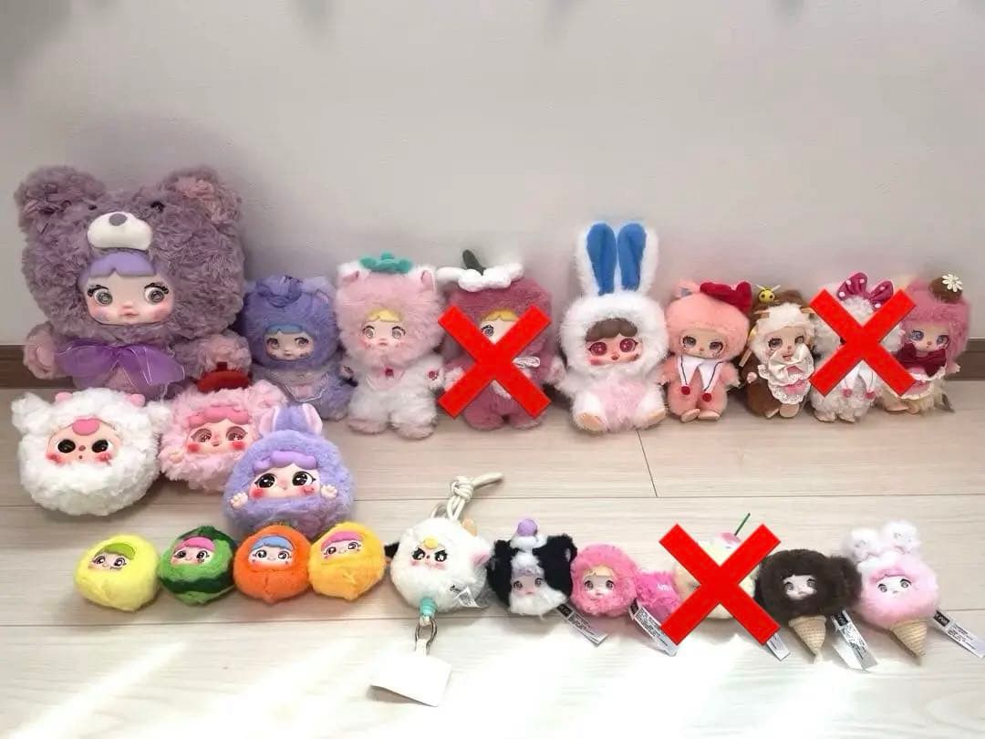 nommi liila baby three 海外ぬいぐるみ ノミ リーラ