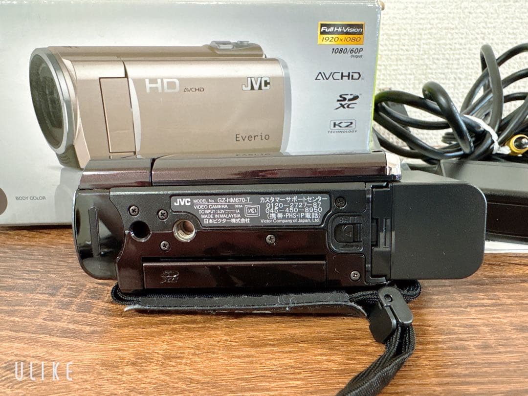 ★美品★ JVC ビクター エブリオ GZ-HM670 元箱付き#893