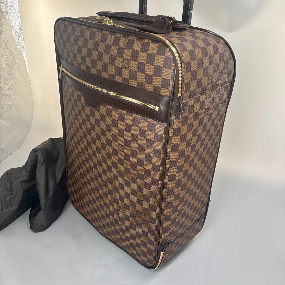 極美品 ルイヴィトン■ダミエ ペガス 55 N23294 レザー スーツケース